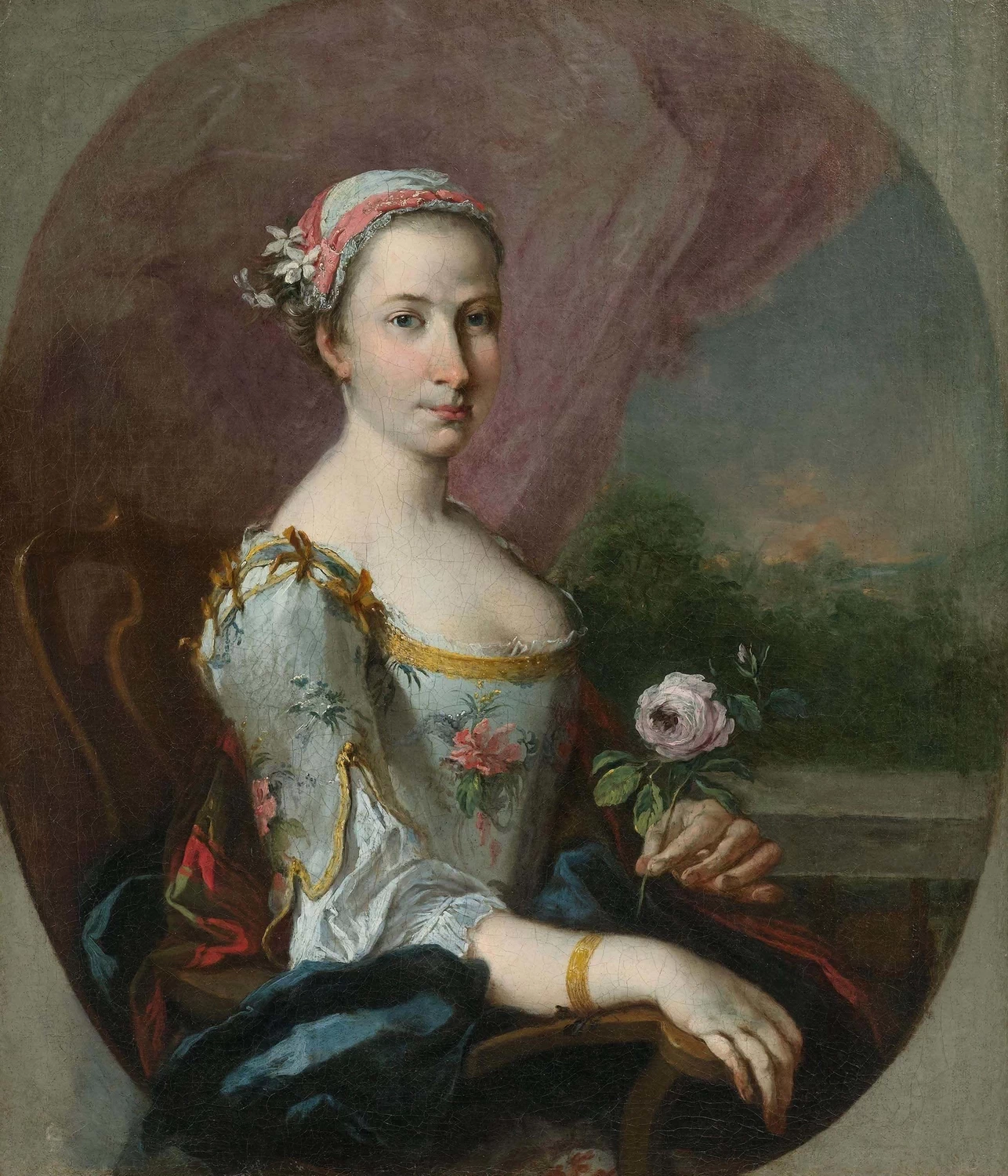 Ritratto di giovane donna, dal Tiepolo